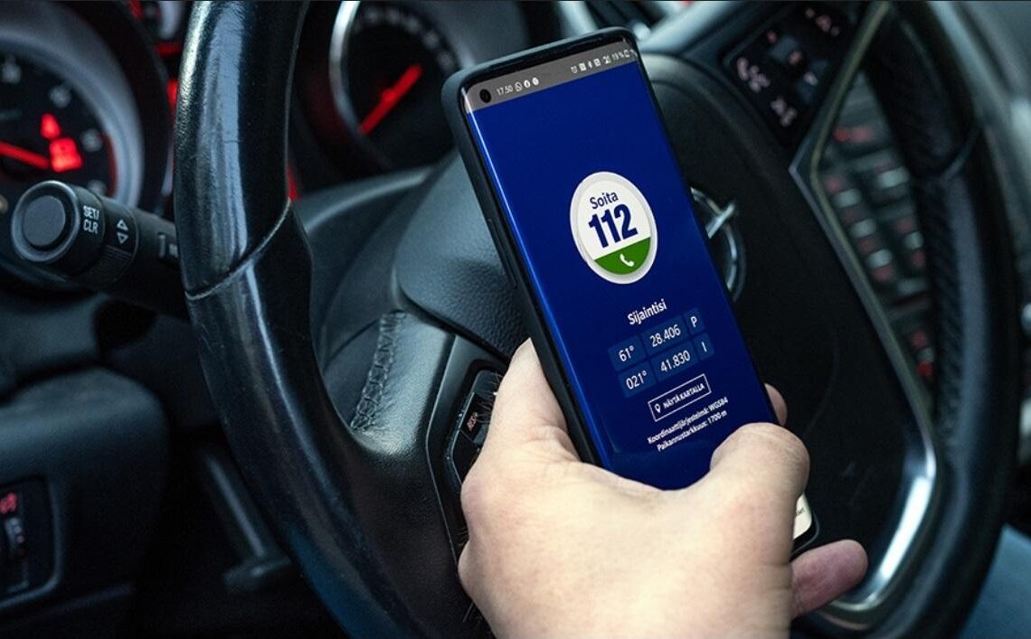 112 Finland -app allows you to submit a travel notification now
