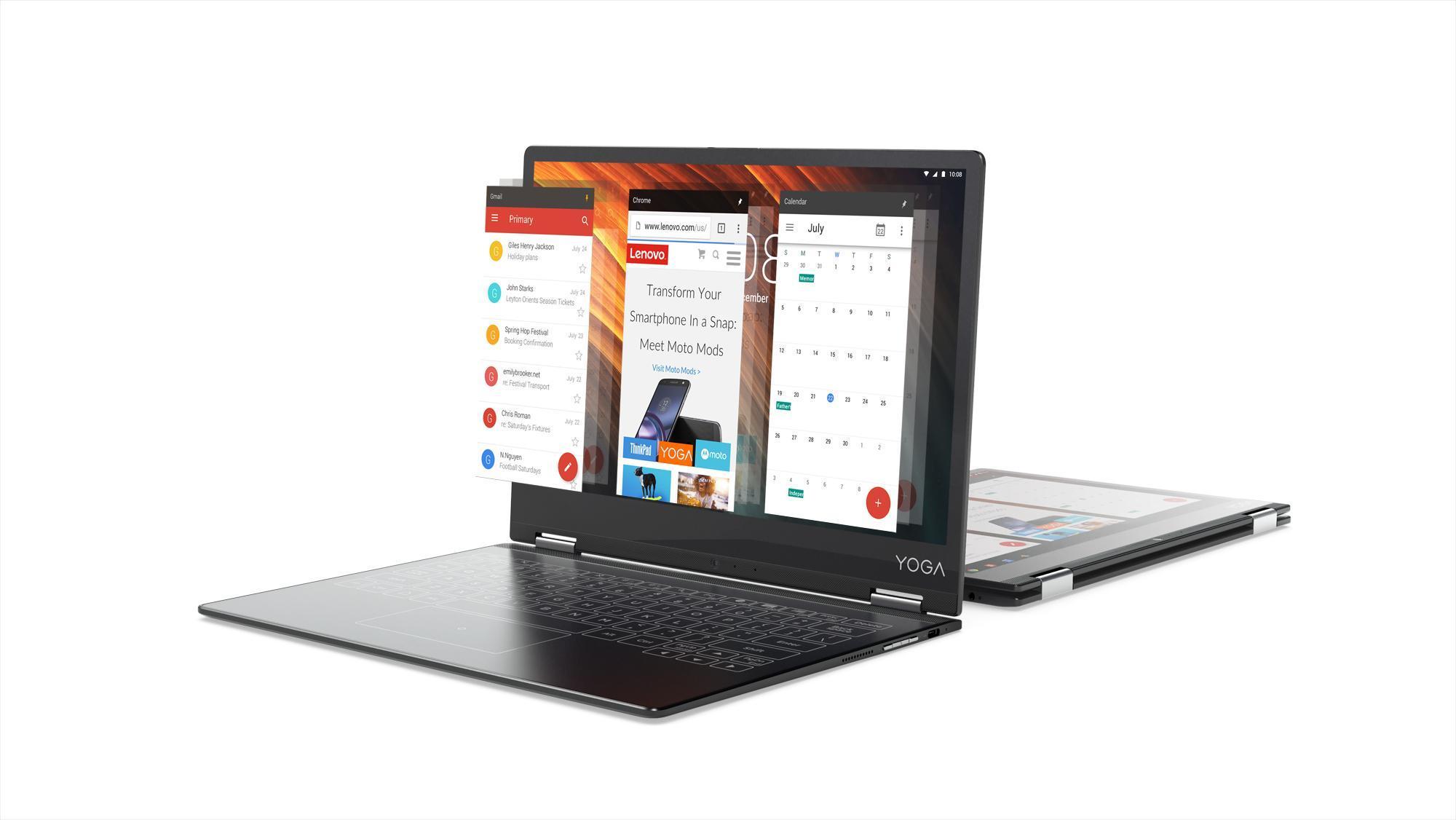 Lenovolta uusi Android-tabletti Yoga Book -perheeseen