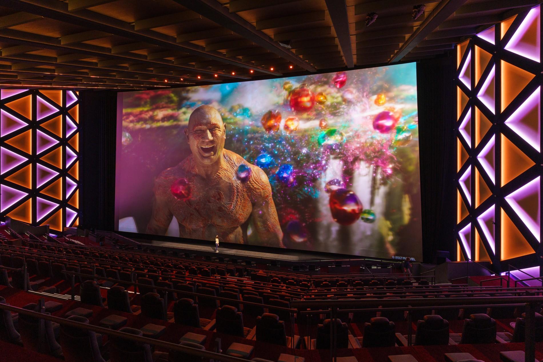 The World's Largest Imax Screen is located in Germany