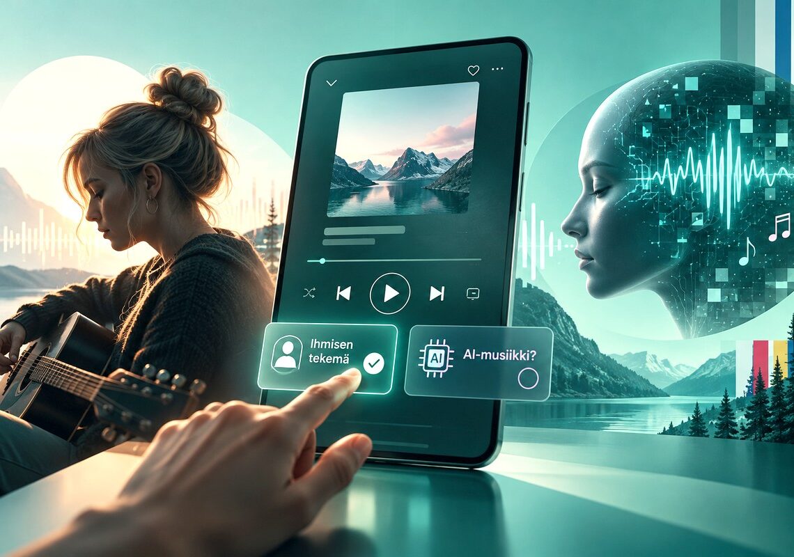 The use of artificial intelligence in music is growing rapidly, but there is still a lot to be learned about its use – at least in Finland.