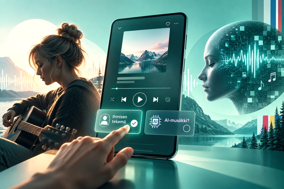 The use of artificial intelligence in music is growing rapidly, but there is still a lot to be learned about its use – at least in Finland.