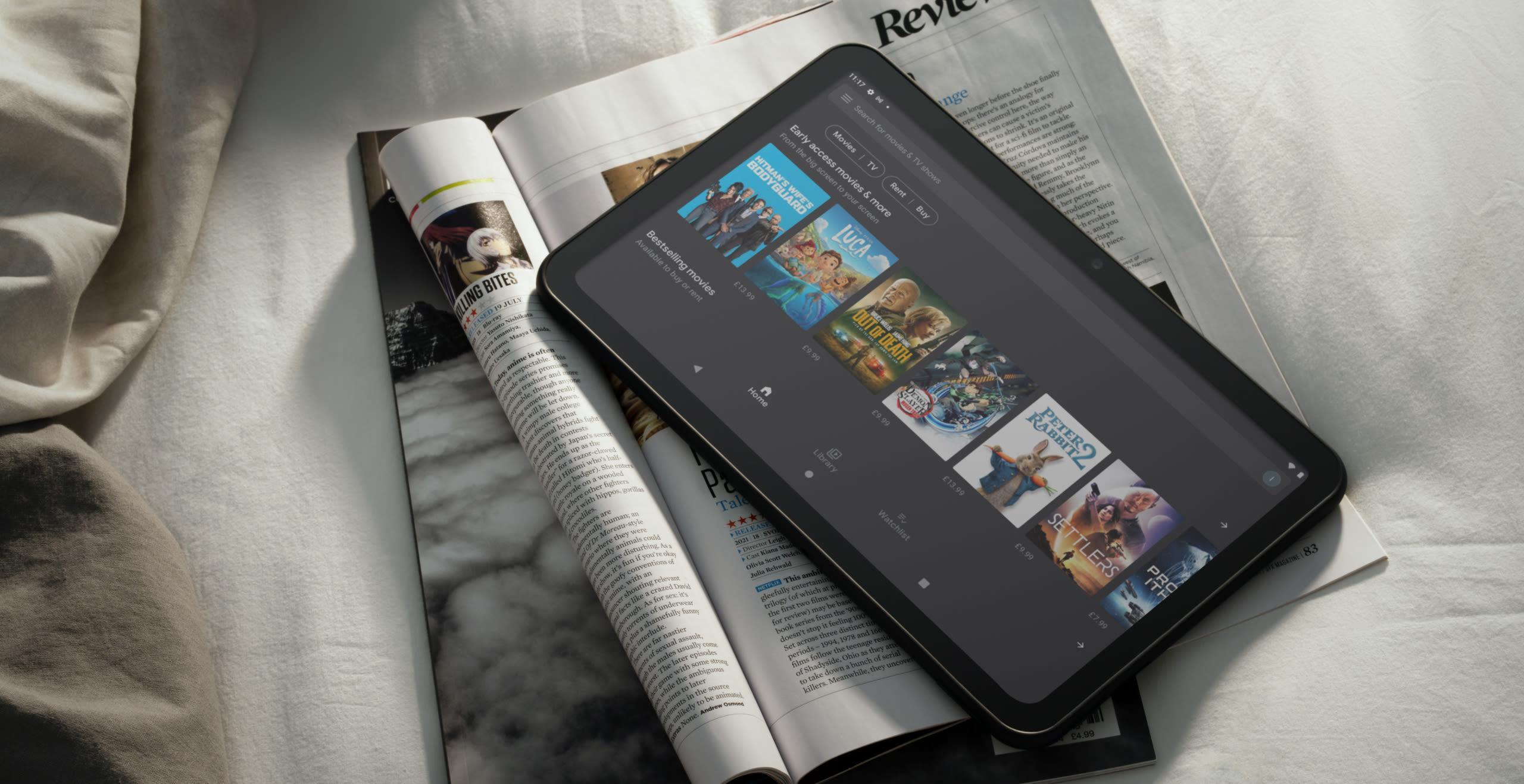 Test of Nokia T20: Media tablet with a large battery
