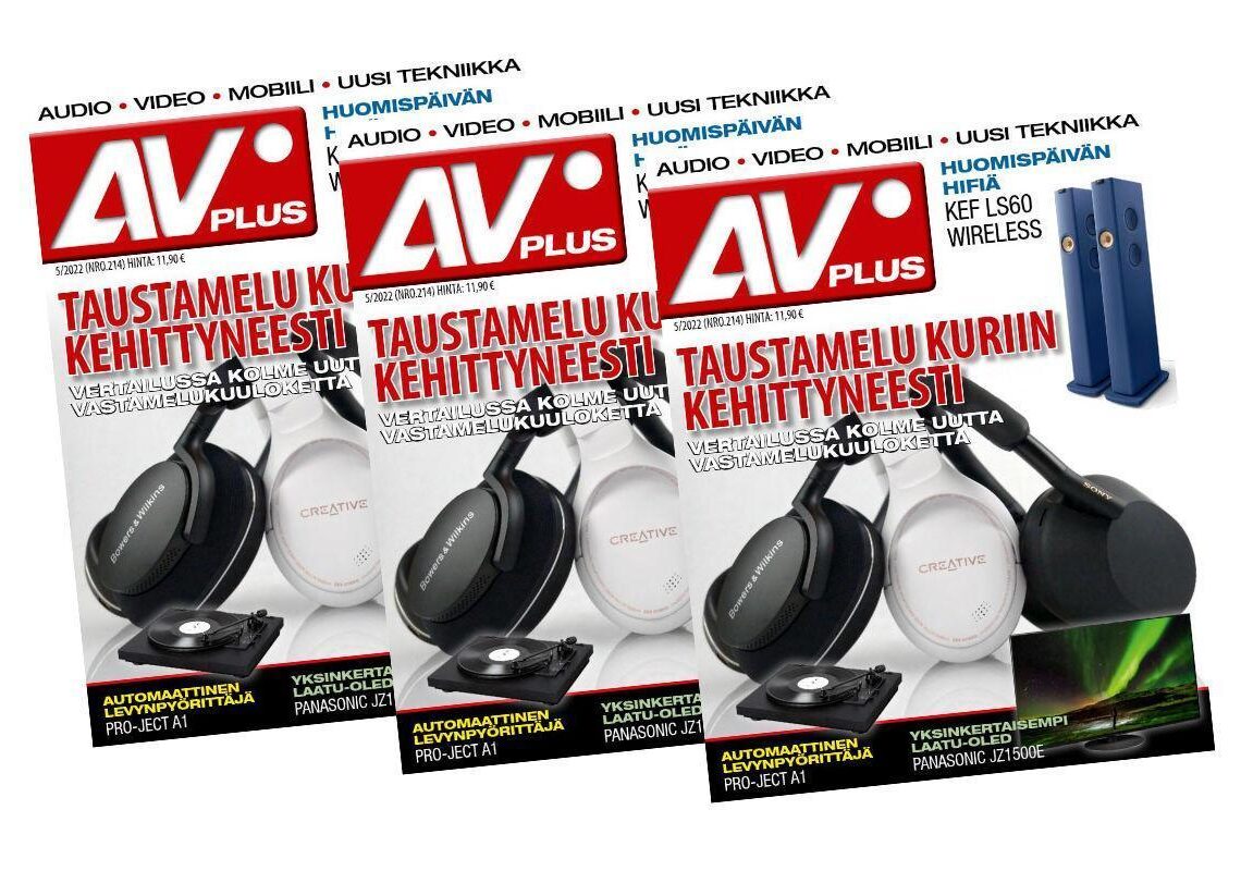 New AVPlus 5/2022 has been published – Latest comparables headphones, Argon Fenris active speakers, and preview of HIFI2022 audio show