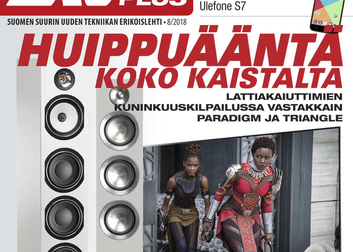 Uusi AVPlus 8/2018 -lehti on ilmestynyt – mukana muun muassa tukeva annos hifiä, lahjavinkkejä ja kuulokkeita kaikkeen makuun