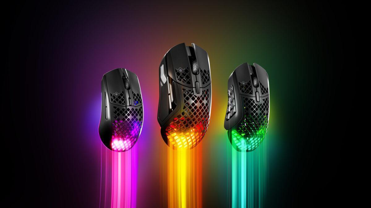 SteelSeriesiltä kolme kevyttä hiirtä pelaamiseen – langalla ja ilman