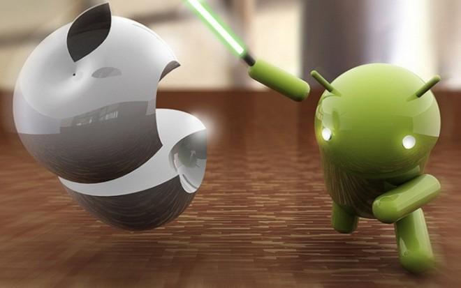 Androidin valtaa markkinat