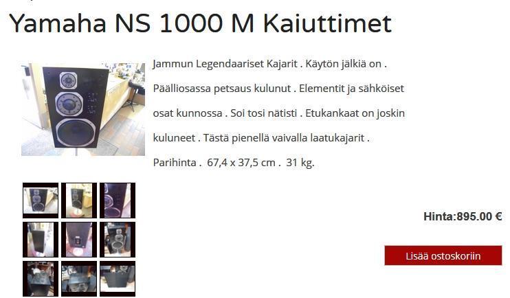 Vintage-hifissä nopeat syö hitaat
