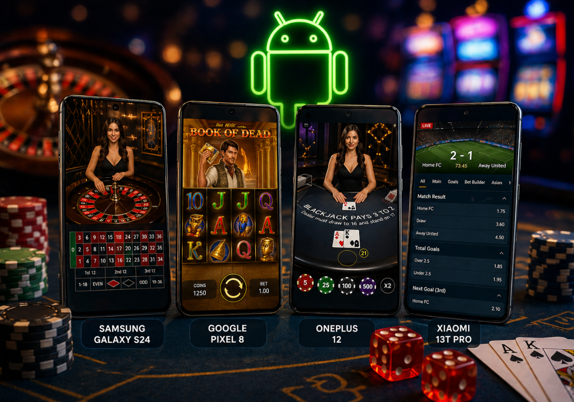 Casino Alawi tested: Playing casino games on these Android phones offers the best experience
