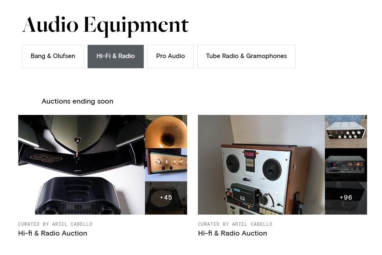 Catawiki? A treasure trove of hi-fi equipment for audiophiles and especially those interested in vintage hi-fi