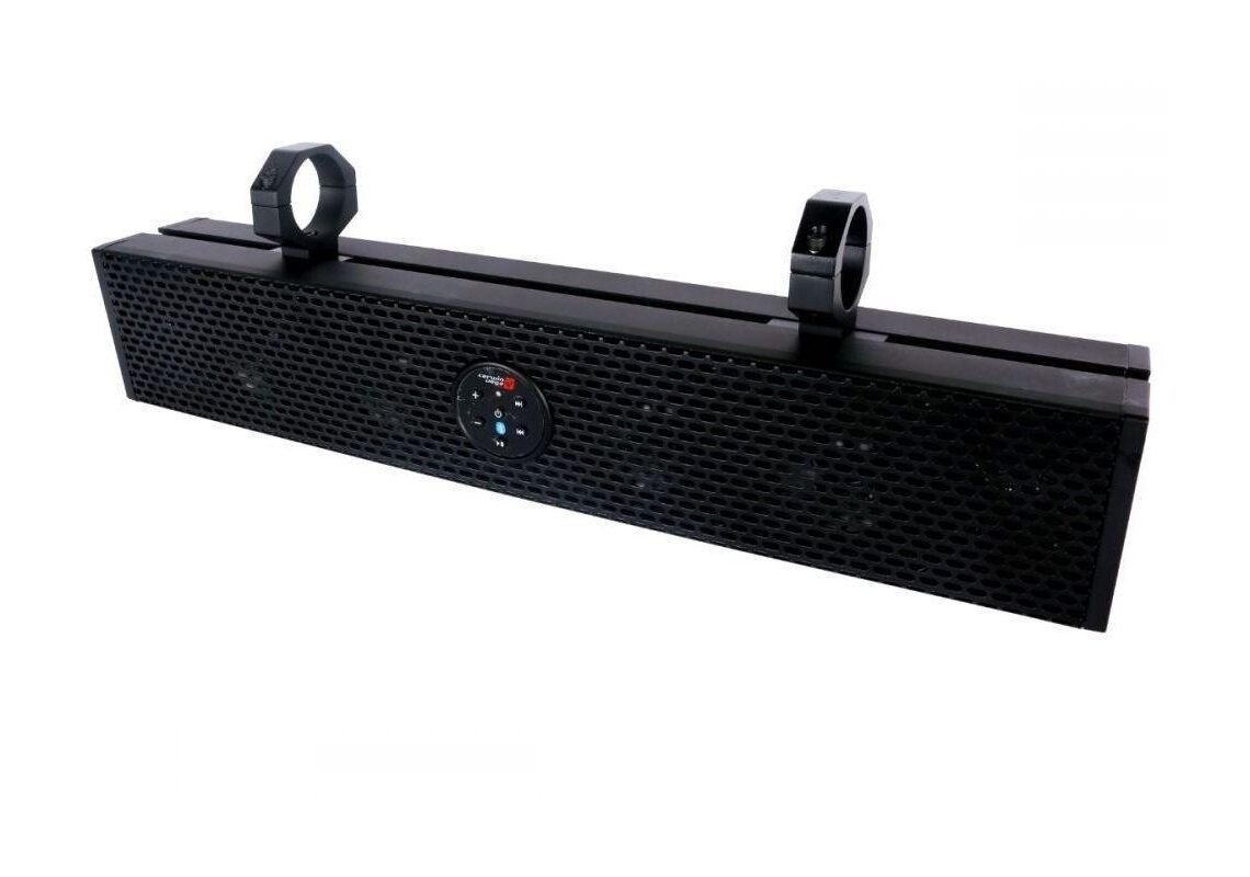 With Cerwin-Vega!:s soundbar you can get a kick out of the sound of the boat