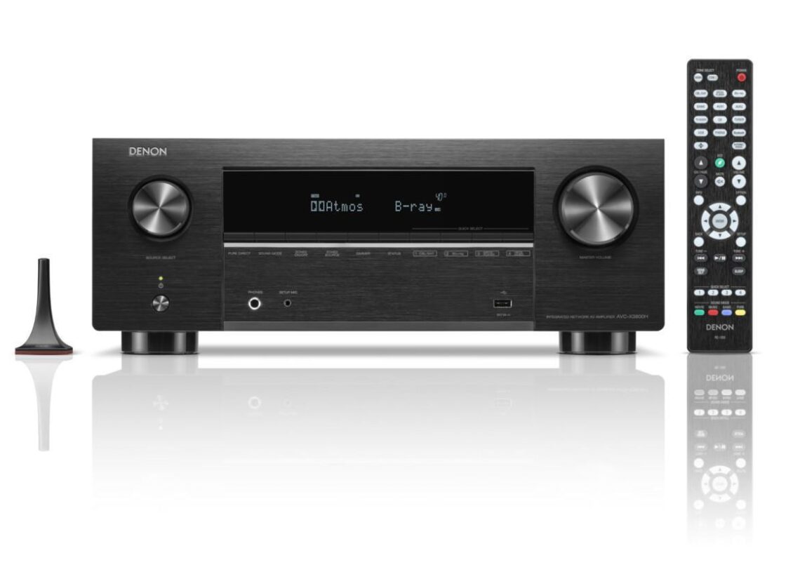 Denon presented its updated home theater amplifiers