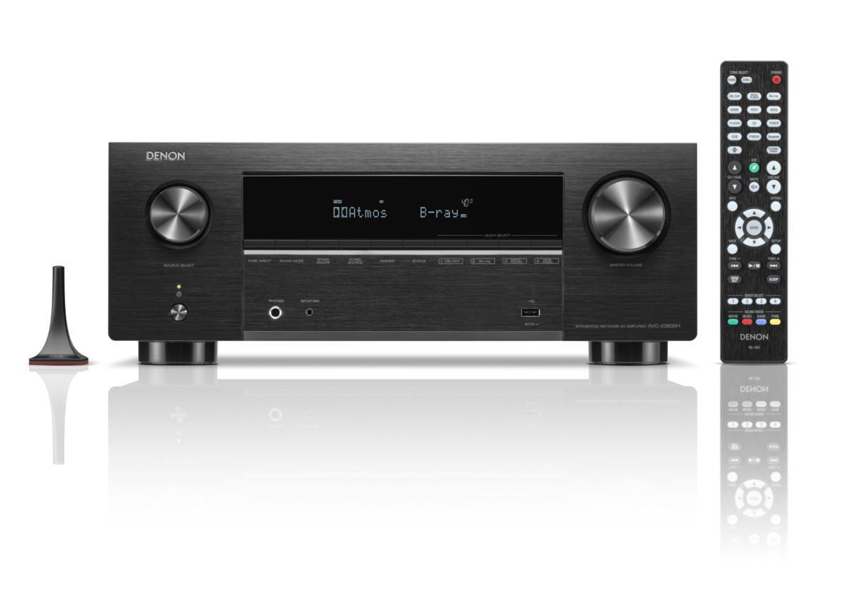Denon presented its updated home theater amplifiers