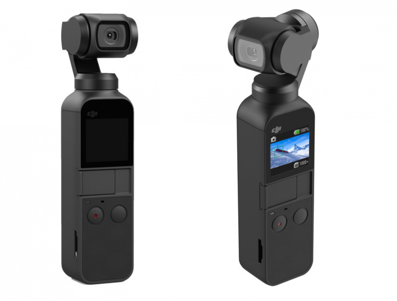 DJI esitteli taskukokoisen 4k-videokameran kolmiakselisella gimbaalilla