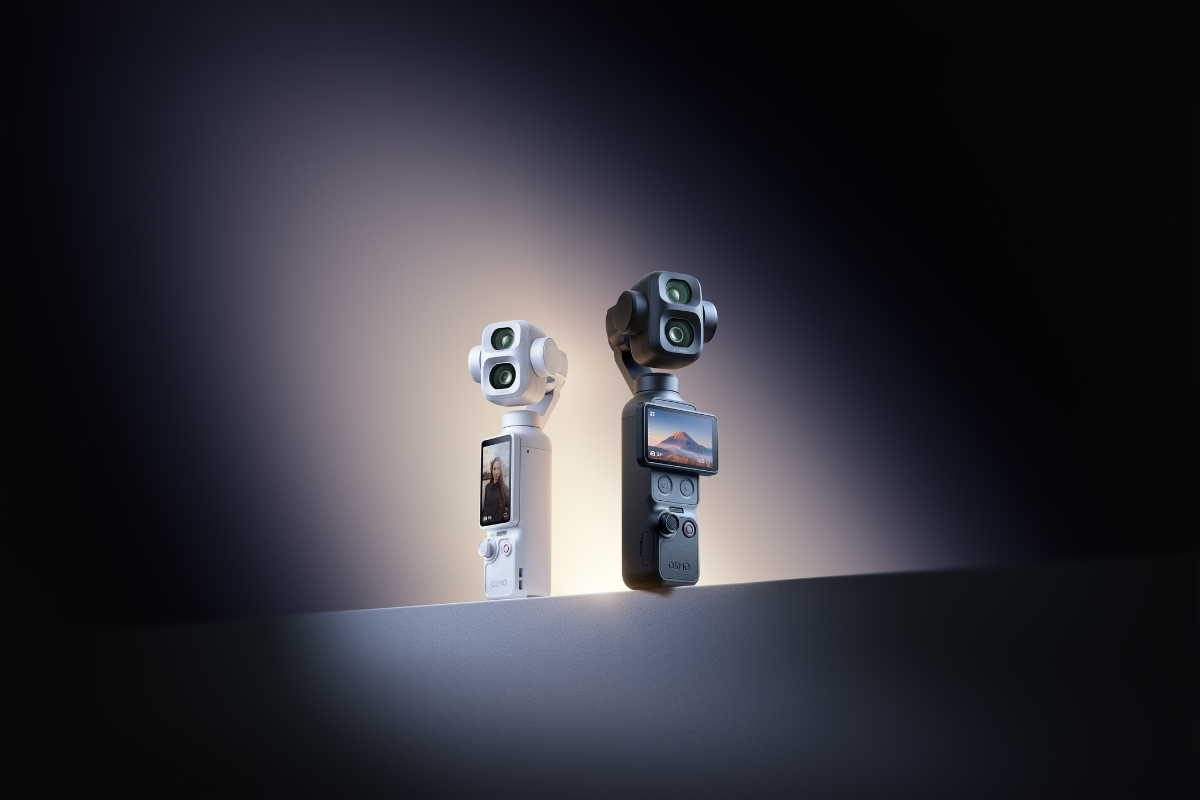DJI Osmo Pocket 4P gets two lenses and 4K/240 fps slow motion