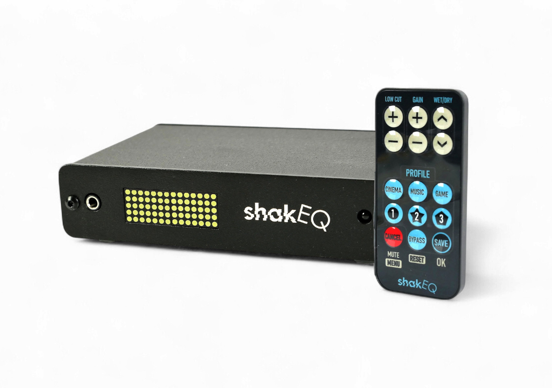 DSPeaker ShakeEQ bass guitar tuner for managing history