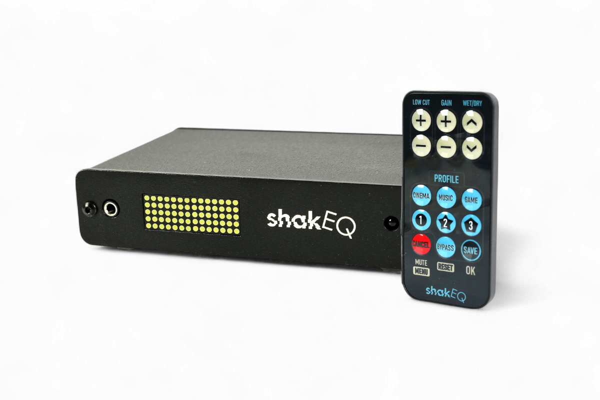 DSPeaker ShakeEQ bass guitar tuner for managing history