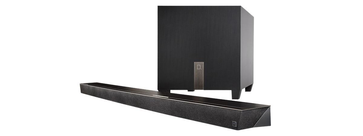 Definitive Technology Studio Slim 3.1 Soundbar sisäänrakennetulla Chromecastilla
