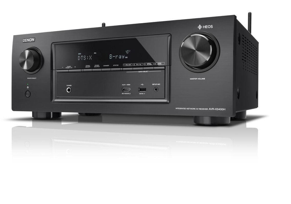 Denon AVR-X3400H offers power and features
