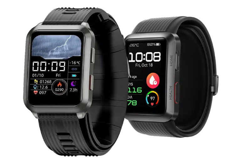 ESTG Blood Pressure Watch P60 -älykello mansetti-verenpainemittauksella