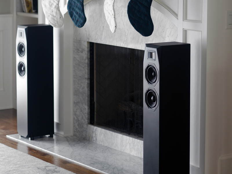 Affordable T-Zero tower speakers for home theater and music listening
