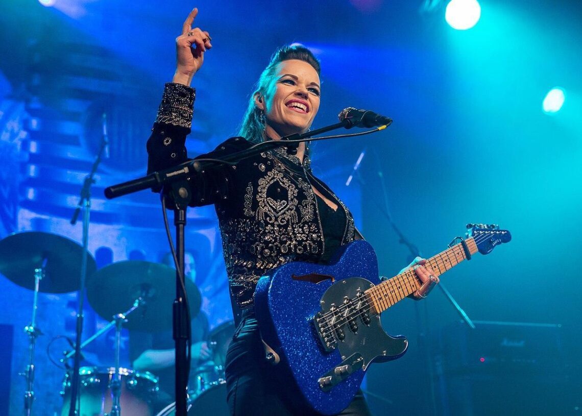 Erja Lyytinen's guitar solo reached the top ten in the world