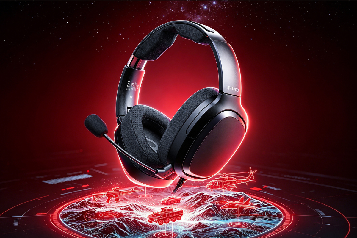 FiiO moves into gaming headphones – the FG3 uses two elements per ear cup