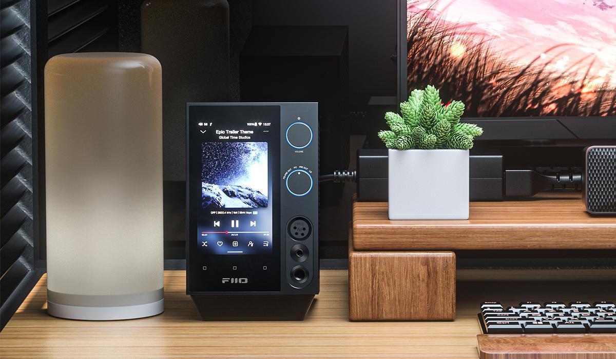 FiiO esitteli Android-pohjaisen digitoistimen ja kuulokevahvistimen työpöytäkäyttöön
