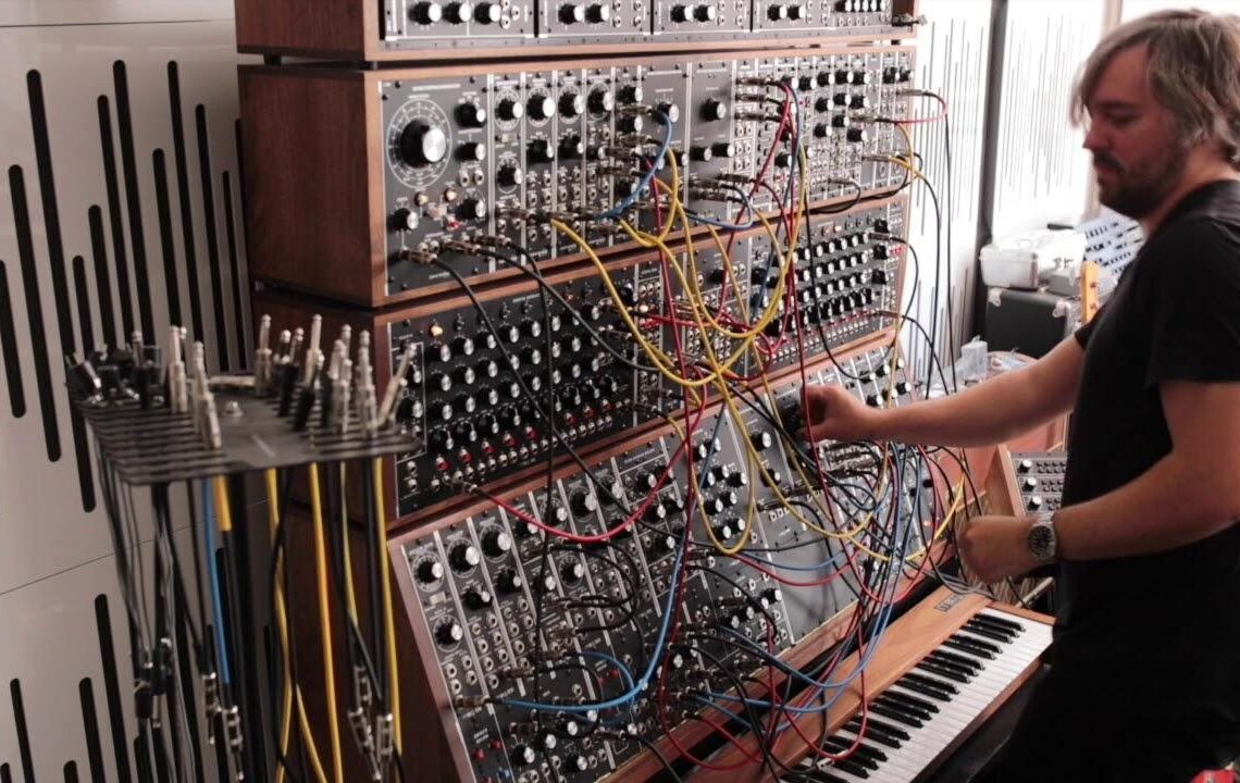 Hannes Bieger: German audio engineer and master of electronic music ”Authentic” analog synpop