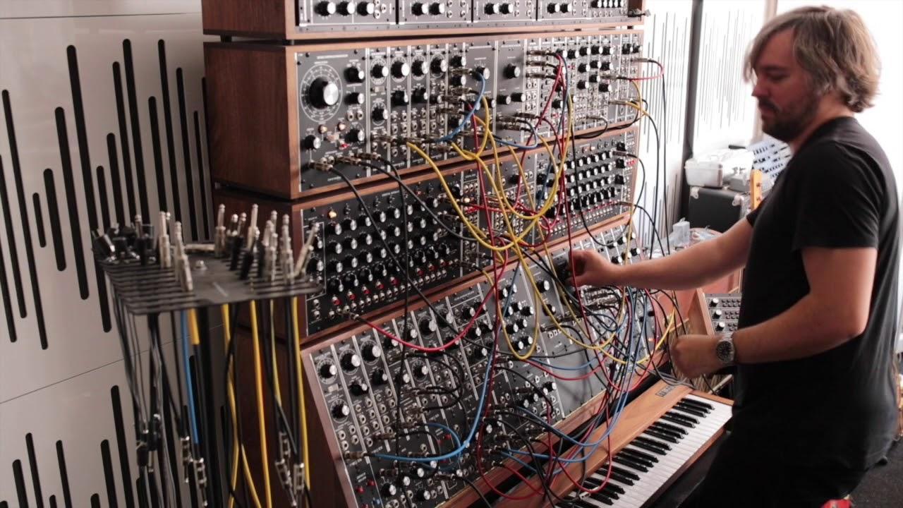 Hannes Bieger: German audio engineer and master of electronic music ”Authentic” analog synpop