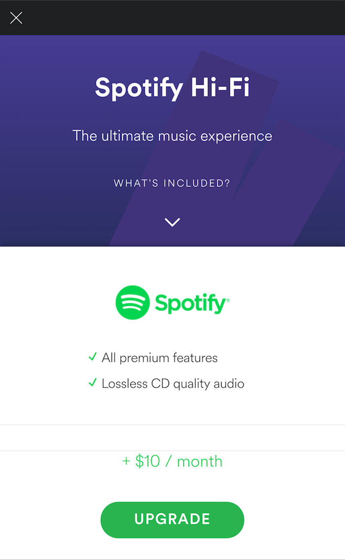 Spotify kokeilee hävikitöntä striimausta