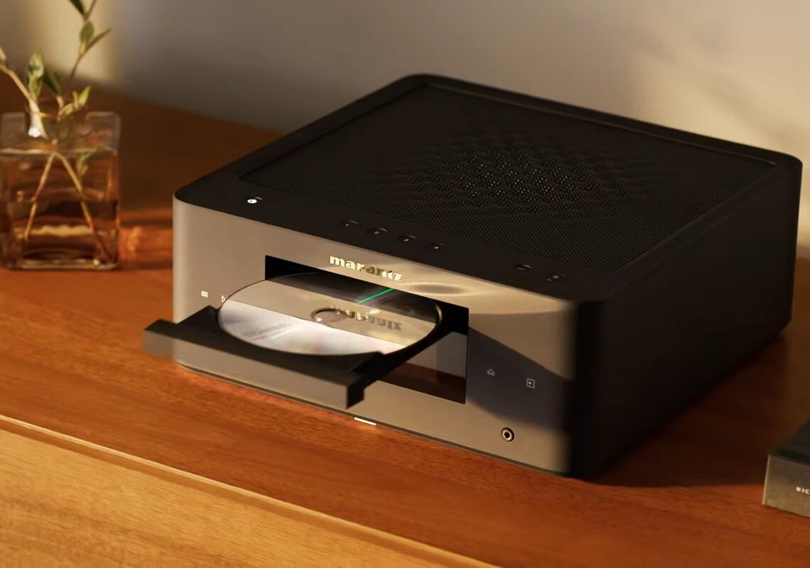 The Marantz MCR 60n combines CD, vinyl, streaming, and TV audio into one device