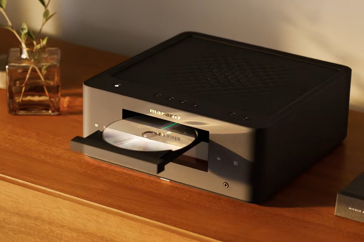 The Marantz MCR 60n combines CD, vinyl, streaming, and TV audio into one device