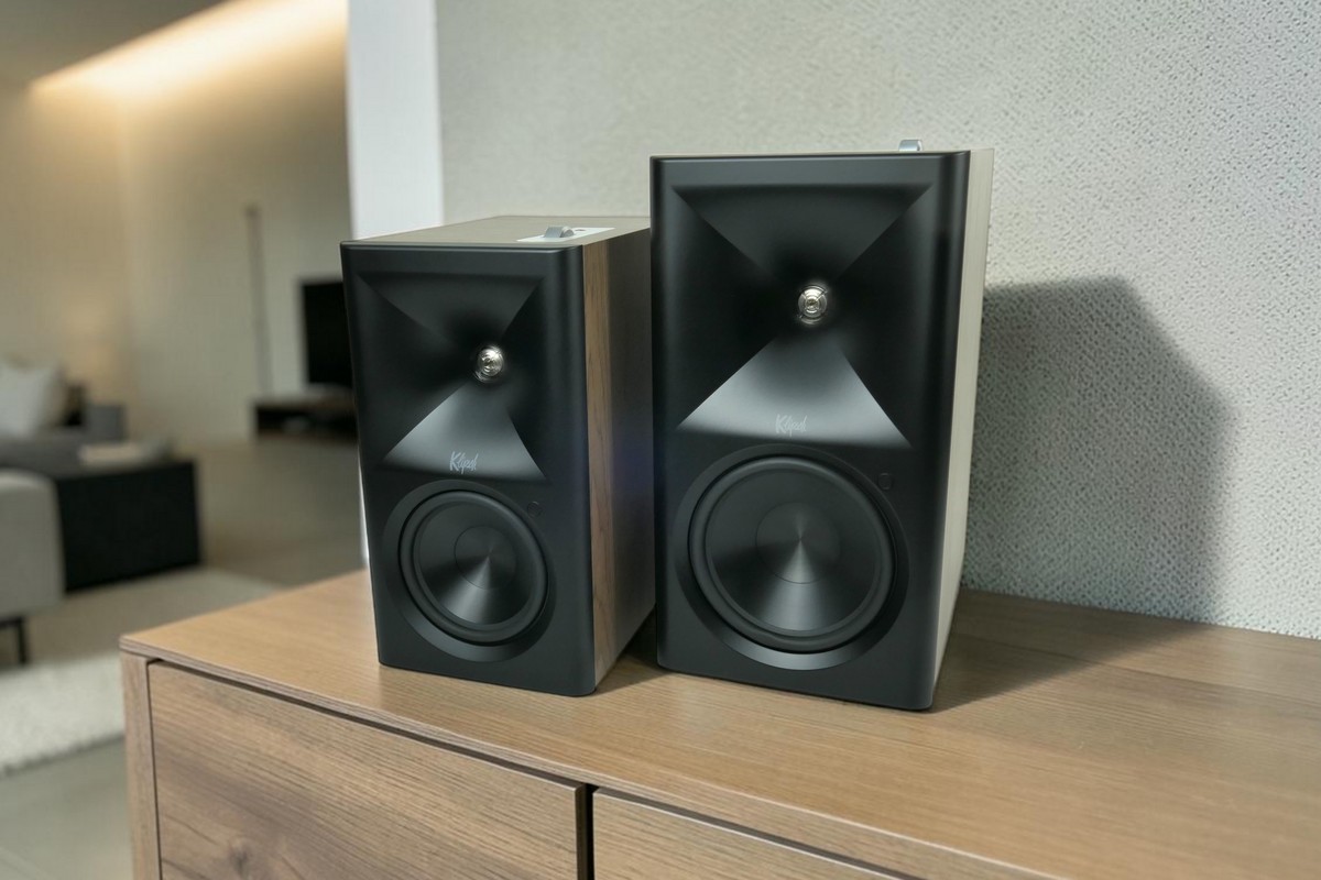 In the test, Klipsch’s new all-in-one generation of active speakers – The Fives II and The Sevens II