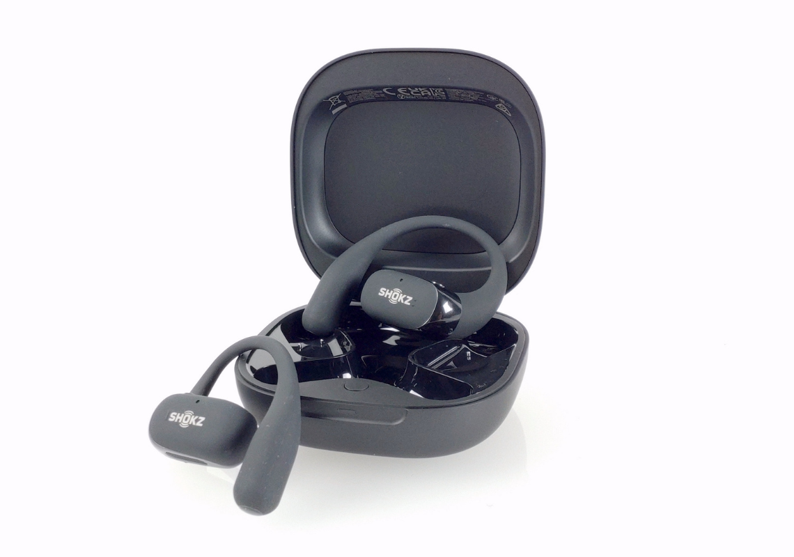 Experimenting with the Shokz OpenFit 2 open-ear headphones for mobile use that are open and lightweight