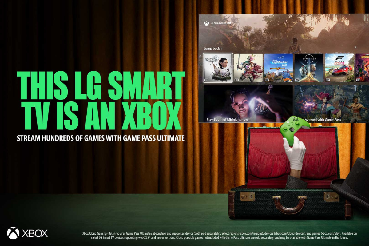 LG updates its TVs – Xbox cloud gaming without a console