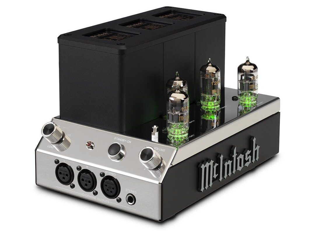 High-end tube headphone amplifier à la McIntosh