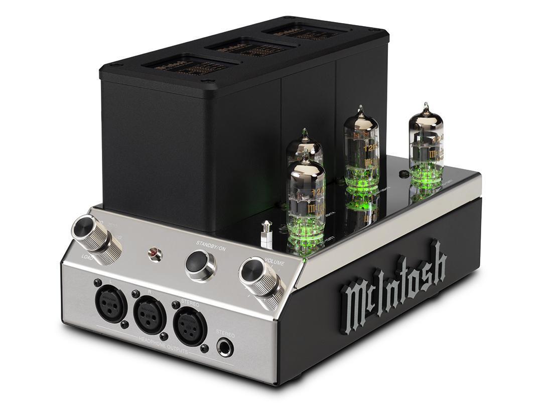 High-end tube headphone amplifier à la McIntosh