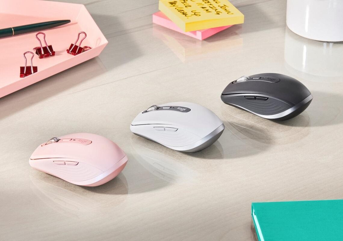 Värikkäät Logitech MX Anywhere 3 -hiiret liikkuvaan työhön ja vapaa-aikaan