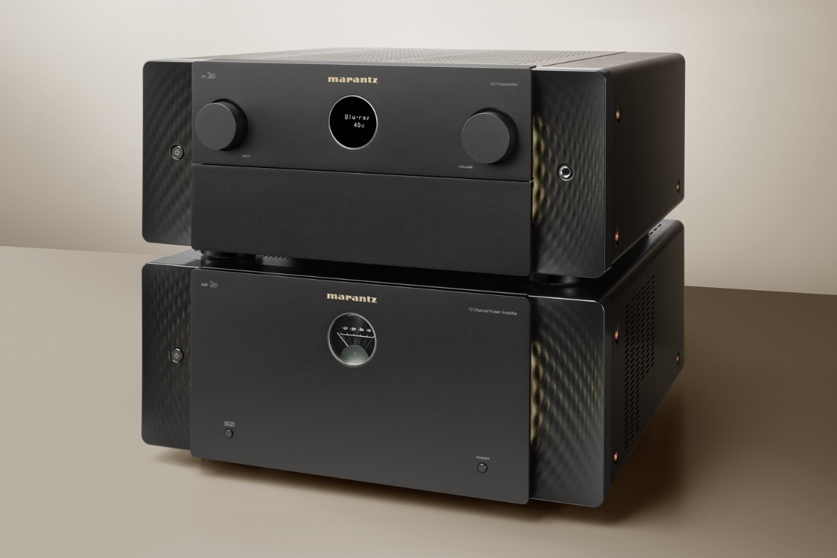 Marantz esitteli AV20- ja AMP20-erillislaitteet – referenssiluokan suorituskykyä ja silmää hivelevää viimeistelyä