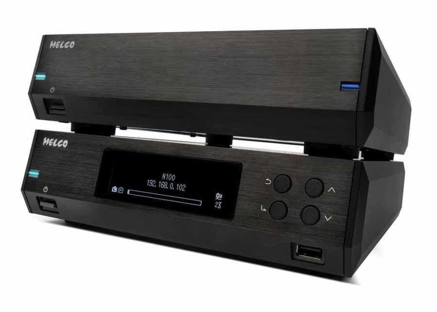 Melco announced a black version of the music libraries in the N10 series
