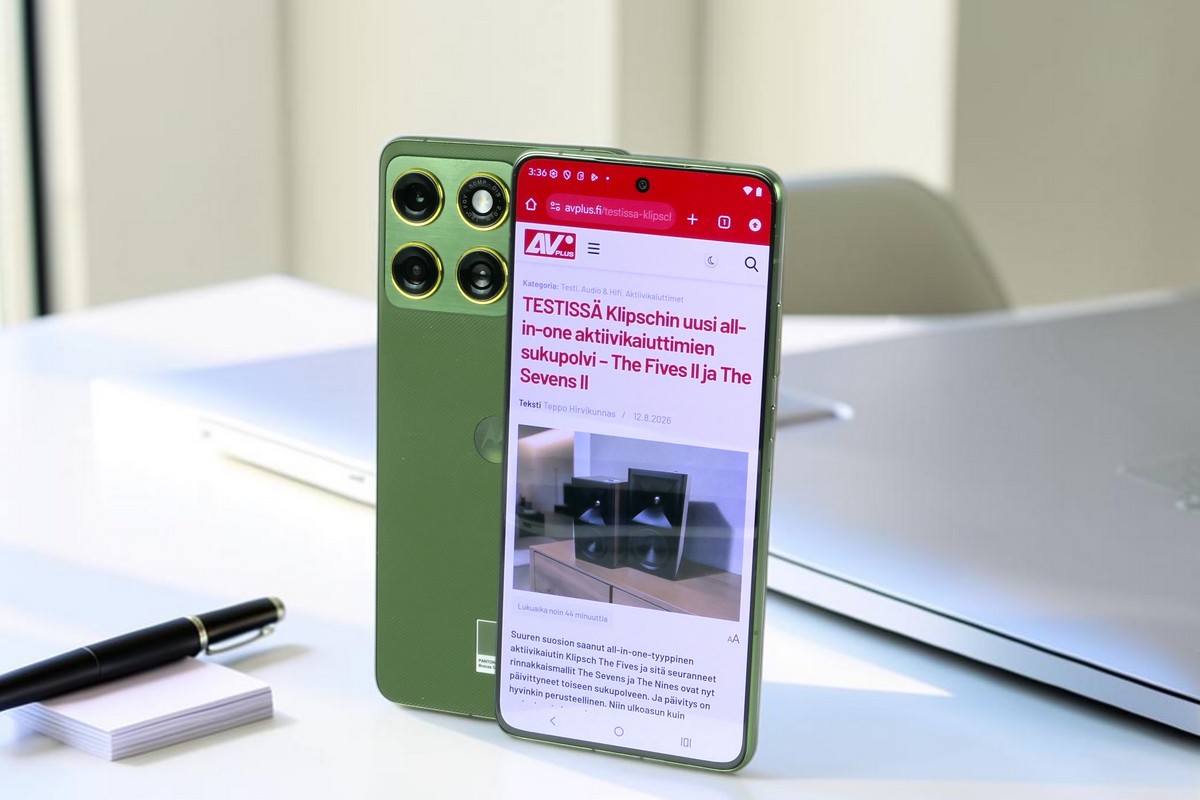 TESTISSÄ: Motorola Edge 70 – Ohut ja kevyt vain mitoiltaan
