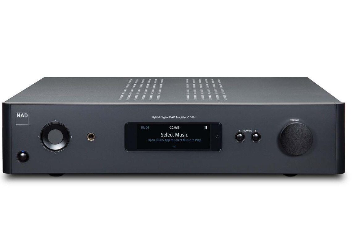 The new NAD C389 amplifier also gets new features after the fact