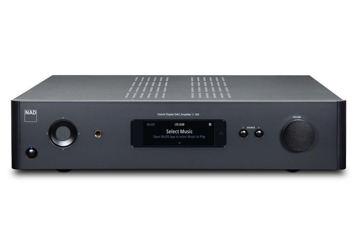 The new NAD C389 amplifier also gets new features after the fact