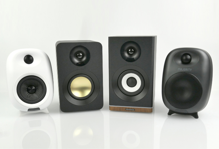Four affordable and compact active speakers