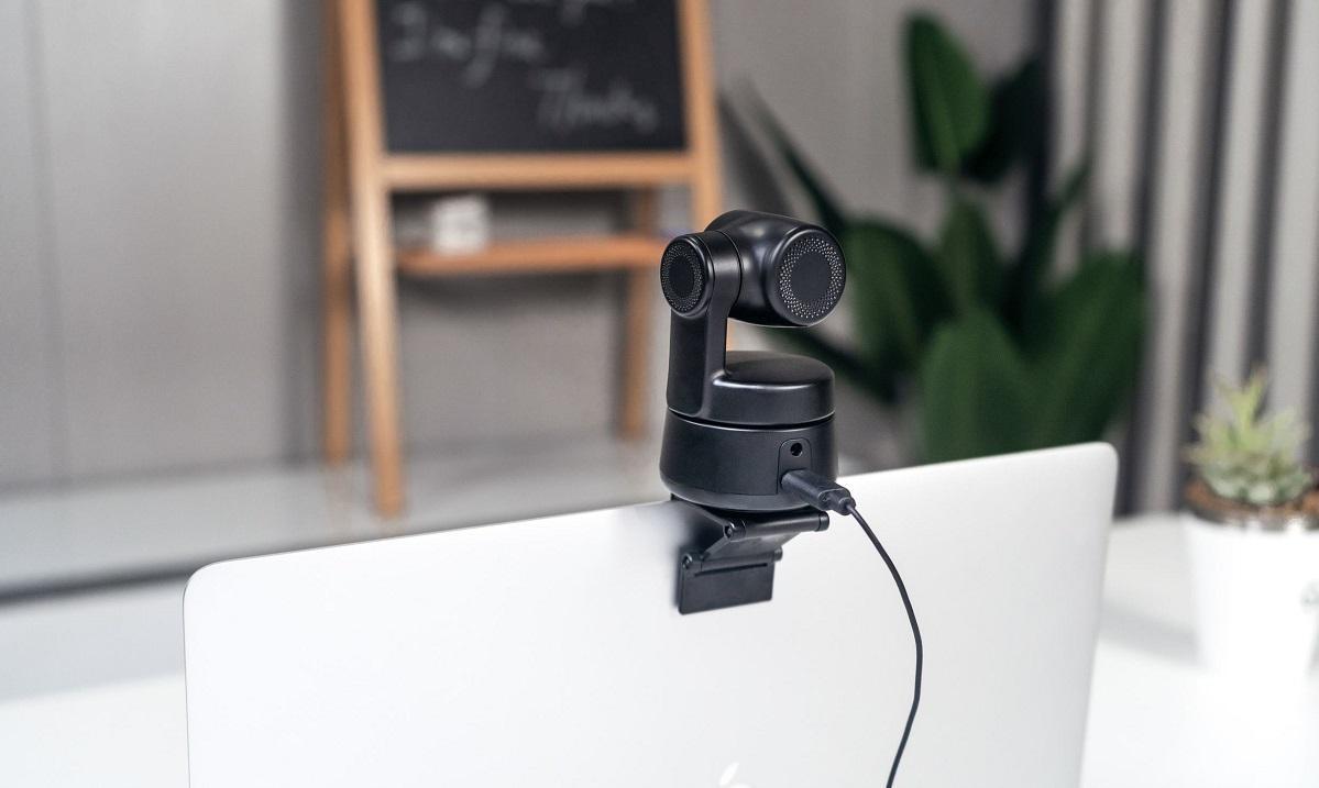 Smart assistance for remote meetings and live streaming with the motorized OBSBOT Tiny web camera