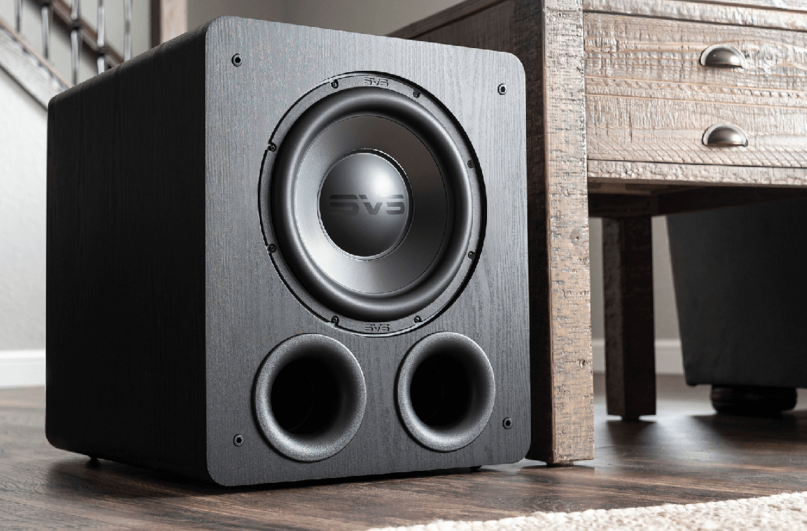 Advanced bass driver with a frequency response of 16 Hertz!