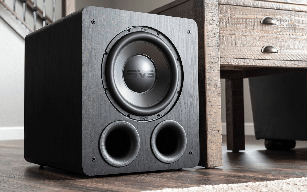 Advanced bass driver with a frequency response of 16 Hertz!