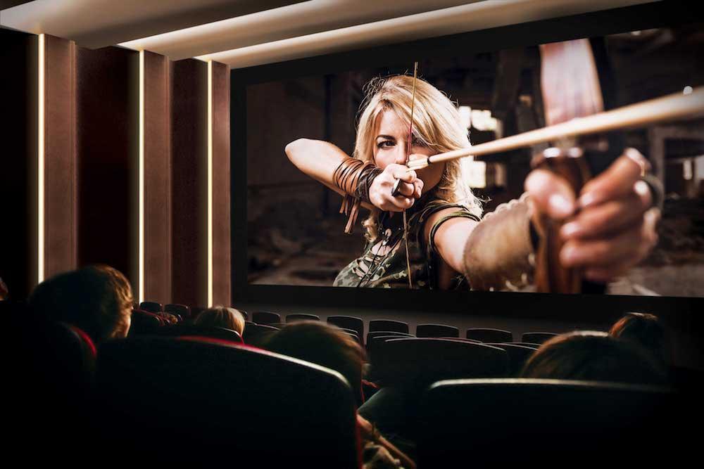 Samsung relies on LED screens in theaters as well