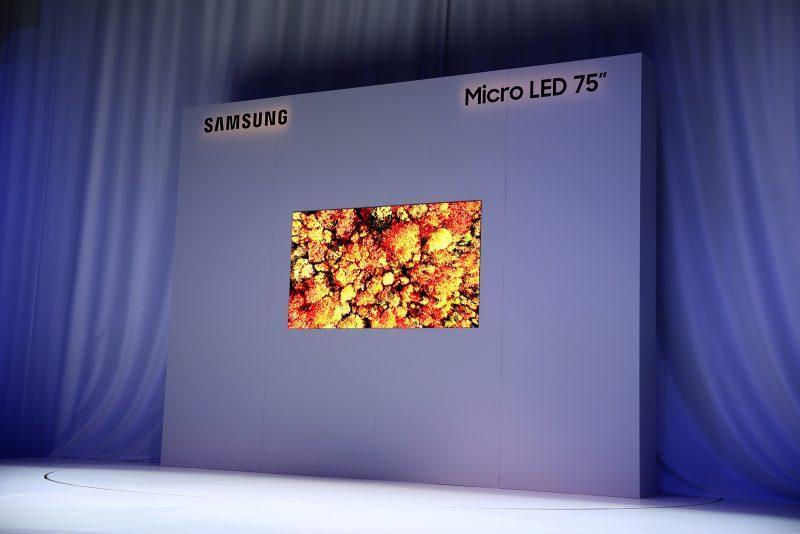 Samsung introduced new microLED TVs – sizes up to 219 inches