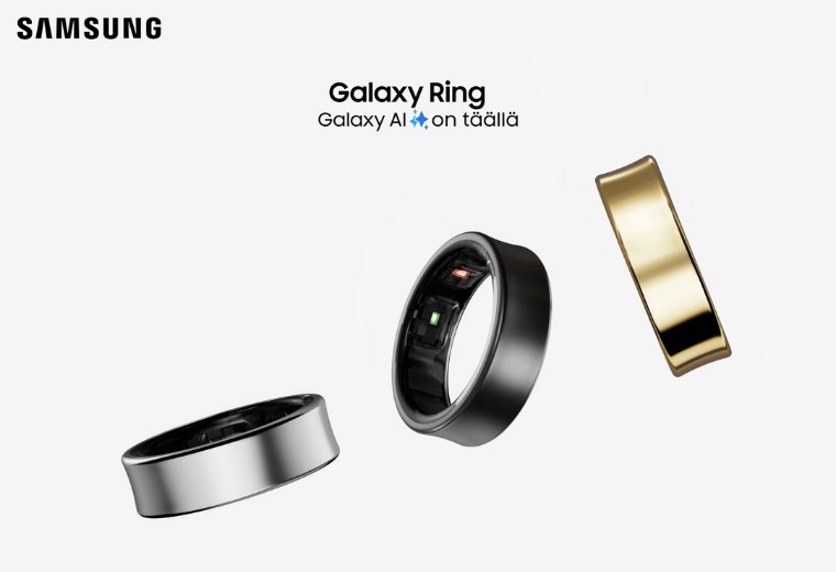 Samsung Galaxy Ring tuo uuden kilpailijan älysormusmarkkinoille Suomessa
